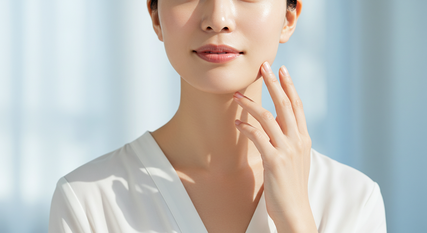 内側から輝く美しい肌